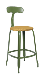 Metal Chair - Loom Seat 66 cm / 26 in - French inc