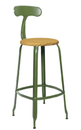 Metal Chair - Loom Seat 75 cm / 30 in - French inc