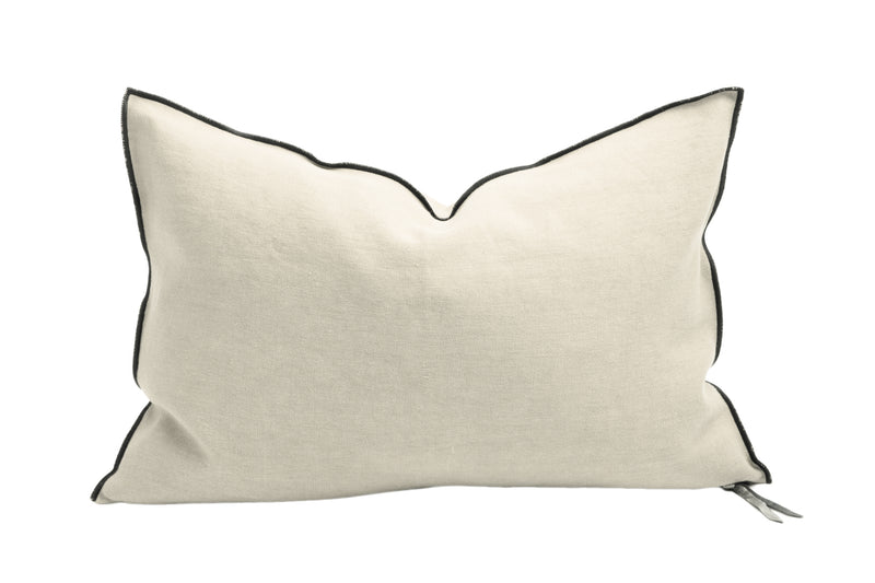 Cushion  - Stone Washed Linen  in Creme