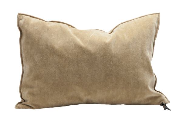 Cushion  - Vintage Velvet in Sable