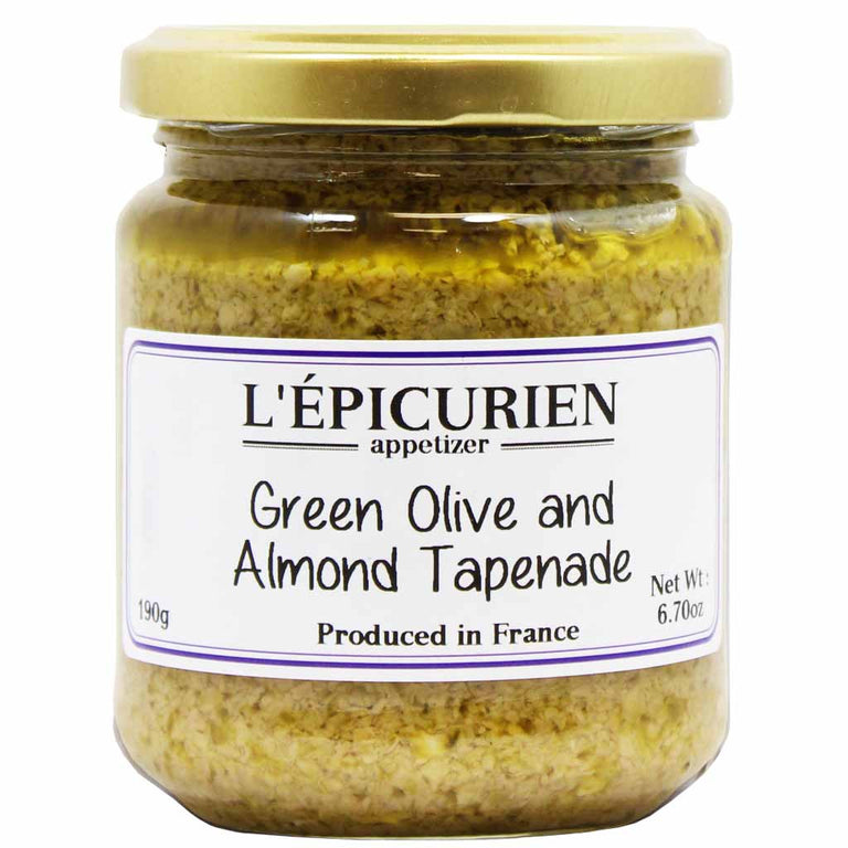 Tapenade Green Olive & Almond - French inc