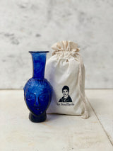 Head Vase/Vase Tete Blue - French inc