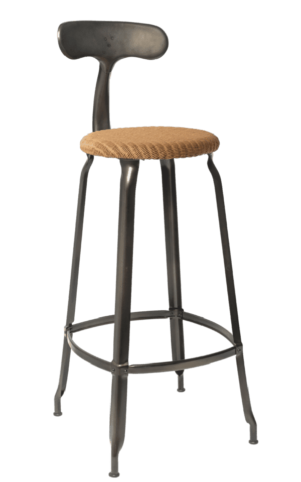 Metal Chair - Loom Seat 75 cm / 30 in - French inc