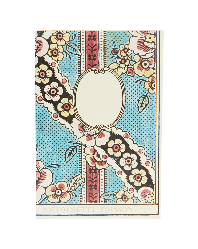 Notebook Pattern Guirlandes de Fleurs 1A - French inc