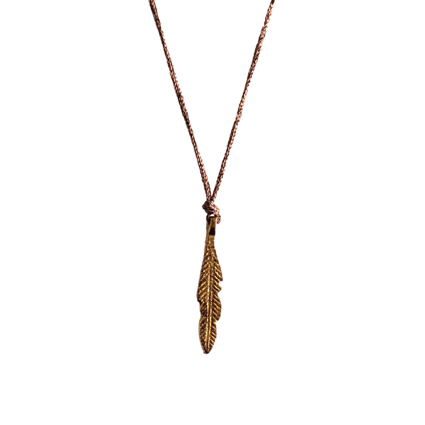Necklace - Plume - French inc