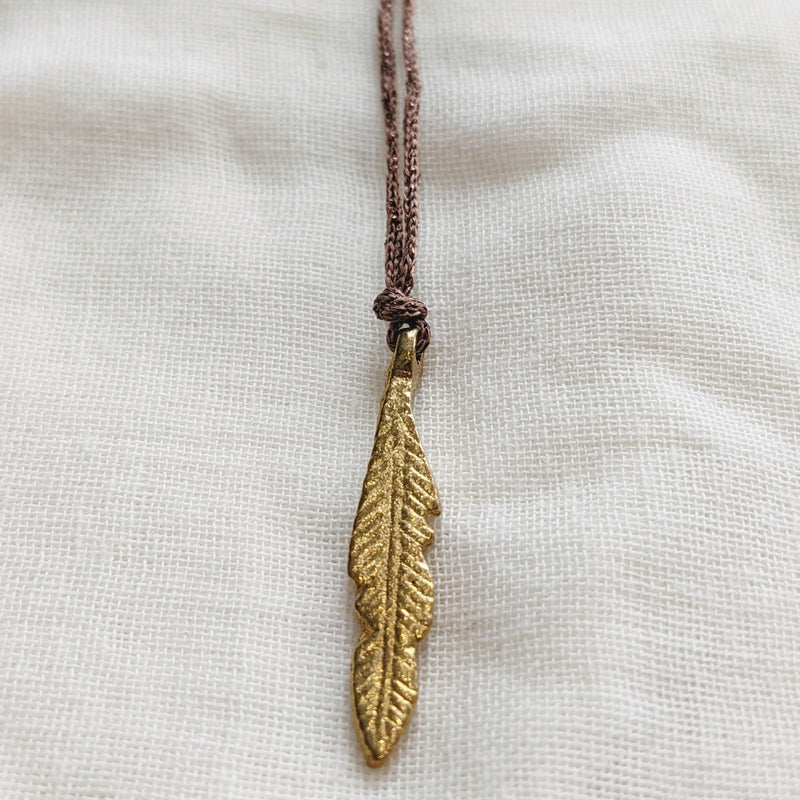 Necklace - Plume - French inc
