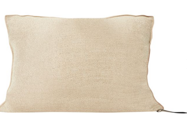 Cushion - Chenile Soft Washed in Ecorce 20”x20”