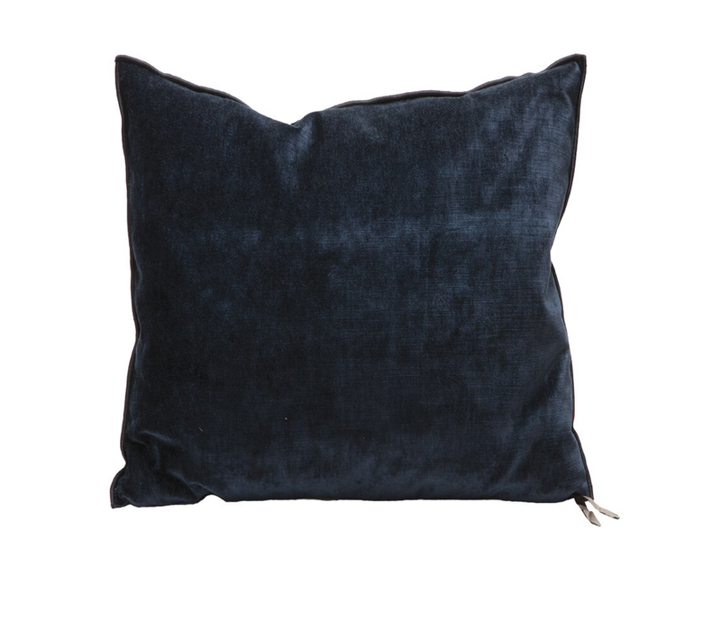 Cushion - Royal Velvet Blue Nuit - french.us