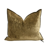 Cushion - Royal Velvet in Bronze 20”x20”