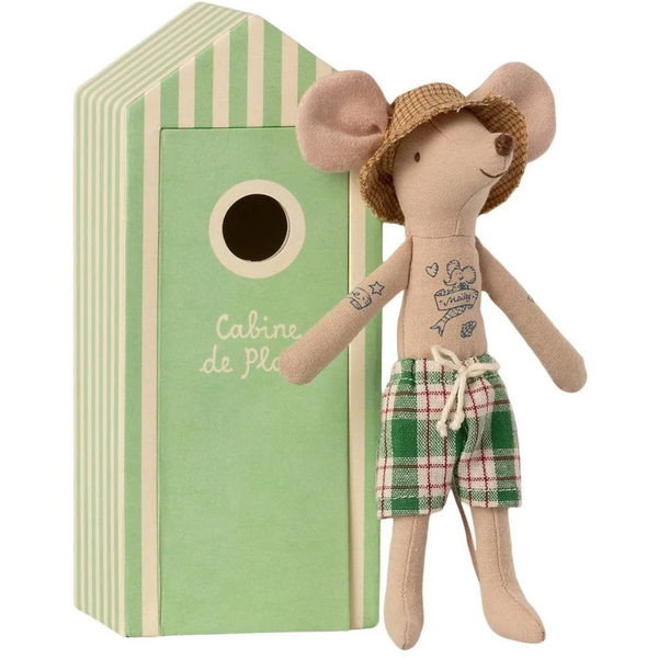 Beach Mice, Dad in Cabin de Plage - french.us