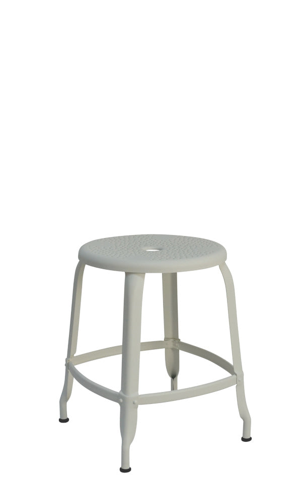 Outdoor Metal Stool 45cm / 18 in - French inc