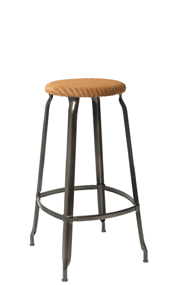 Metal Stool - Loom Seat 75 cm / 30 in