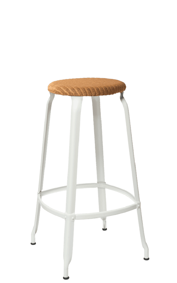 Metal Stool - Loom Seat 75 cm / 30 in - French inc