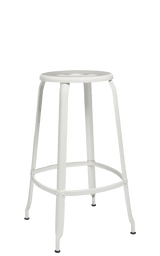 Metal Stool 75 cm / 30 in - French inc