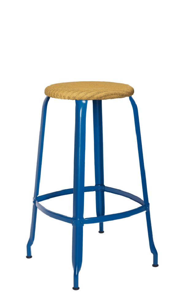 Metal Stool - Loom Seat 75 cm / 30 in