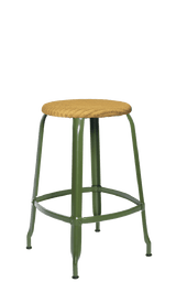 Metal Stool - Loom Seat 66 cm / 26 in