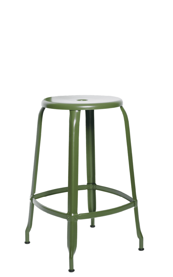 Metal Stool 66 cm / 26 in - French inc