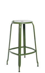 Metal Stool 75 cm / 30 in - French inc