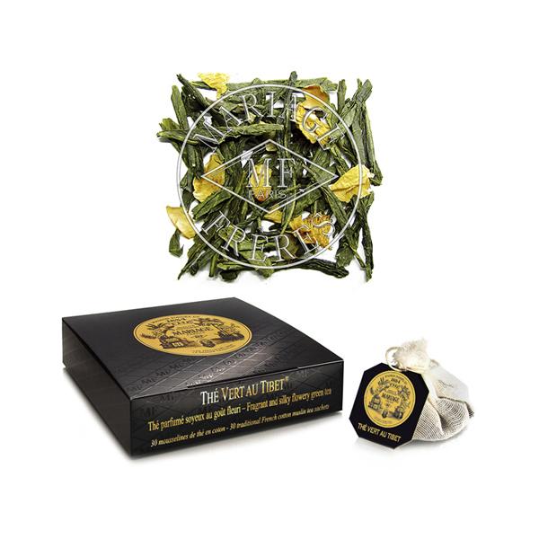 Tea - Thé Vert au Tibet by Mariage Freres Sachets and Tea Box