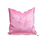 Cushion - Royal Velvet in Pasteque 20”x20” - French inc