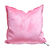 Cushion - Royal Velvet in Pasteque 20”x20”