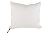 Cushion  - Crumpled Linen in Blanc/Ecru