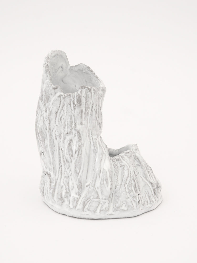 Setsuko tree trunk vase with two openings - French inc