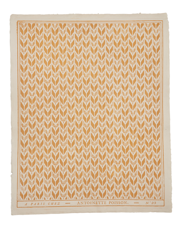 Domino Paper - Petit Ikat 23B - French inc