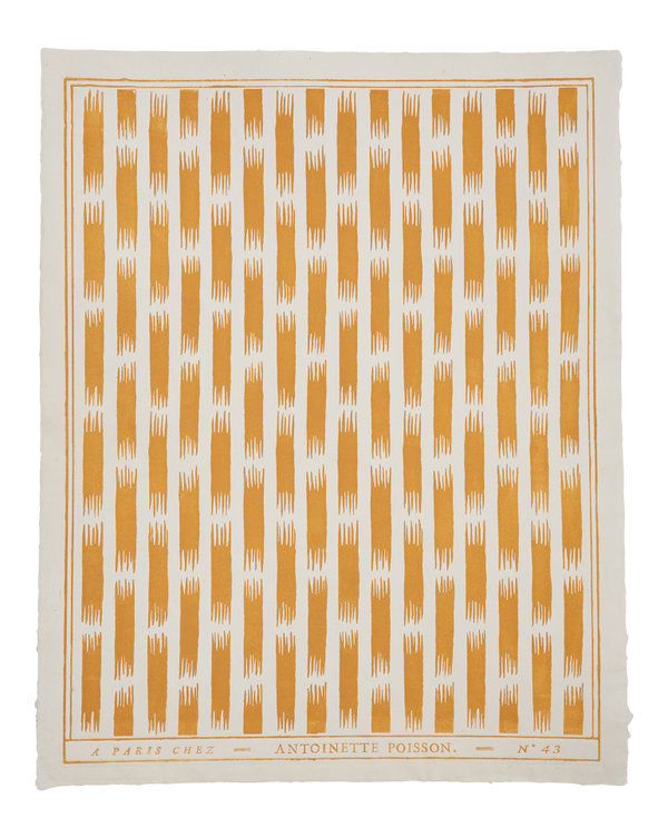 Domino Paper - Petit Ikat Rayure 43B - French inc