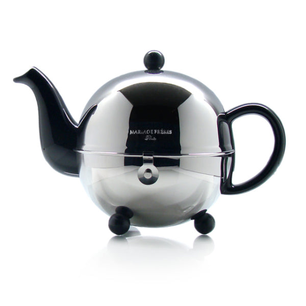 Teapot - Art Deco in Black