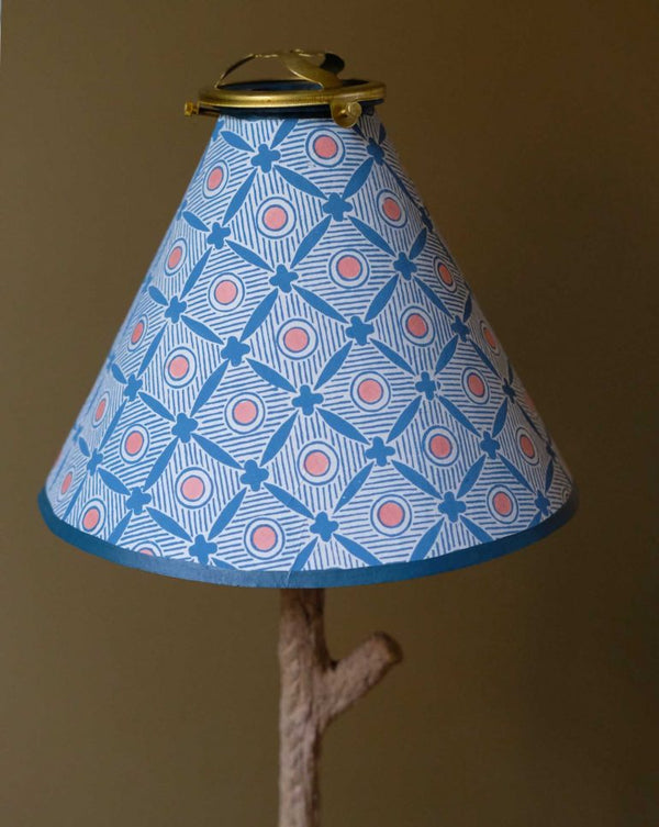 Clip-on Lampshade - Fleurs, Rubans & Points 17A - French inc