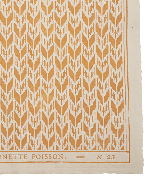 Domino Paper - Petit Ikat 23B - French inc