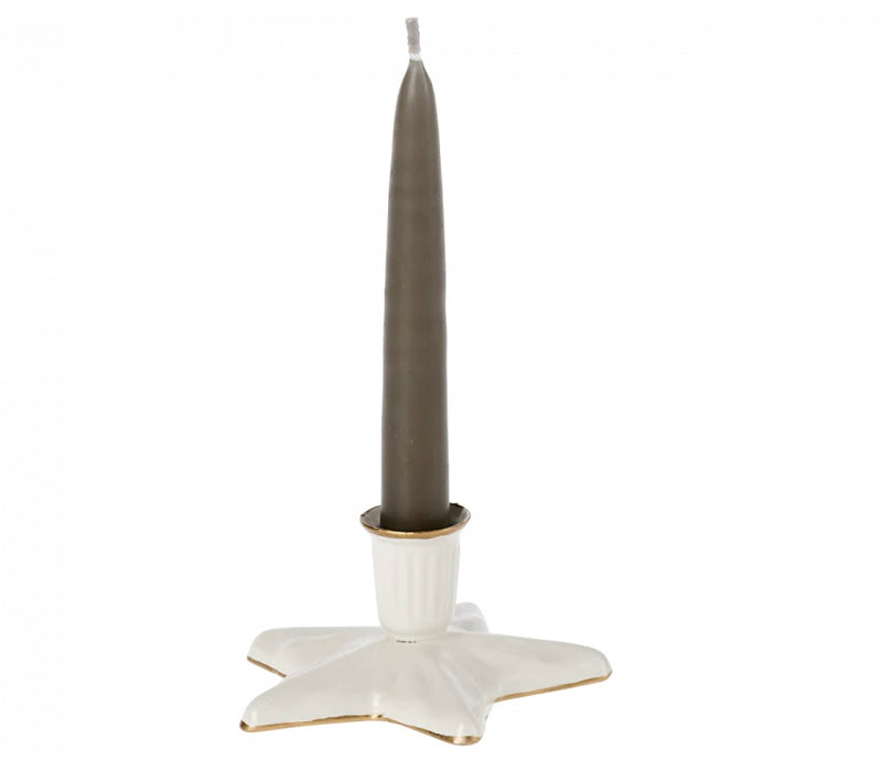 Candle Holder Off White