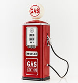 Gas Station Pump Red - french.us