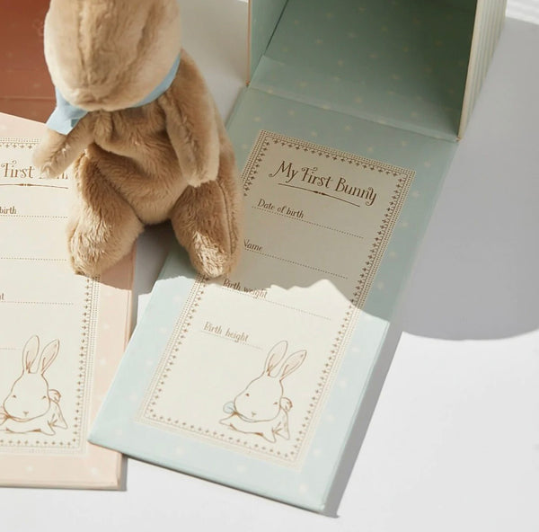 My First Bunny in Box Blue - french.us 2