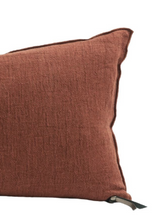 Cushion - Washed Linen Crepon in Argile