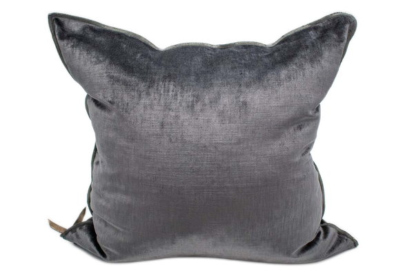 Cushion - Royal Velvet in Anthracite - French inc