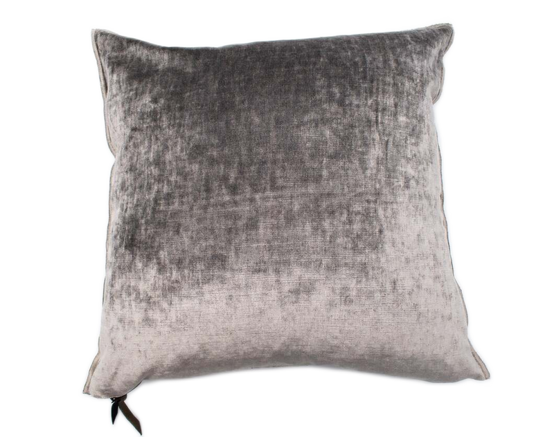 Cushion - Royal Velvet in Ardoise 20"x20"