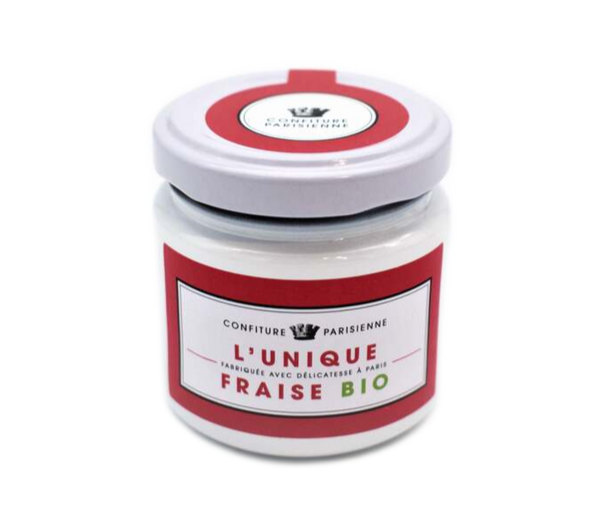 Jam Organic Strawberry 3.5oz - French inc