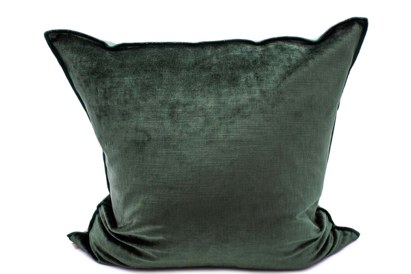 Cushion - Royal Velvet in Avocat 20”x20” - French inc