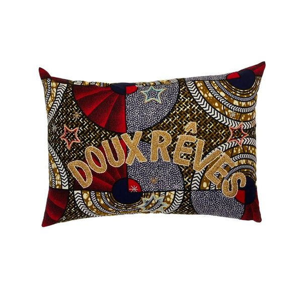 Pillowcase “Doux Rêves” multicolor - French inc