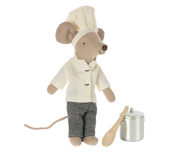 Mouse Chef with Utensils - French inc